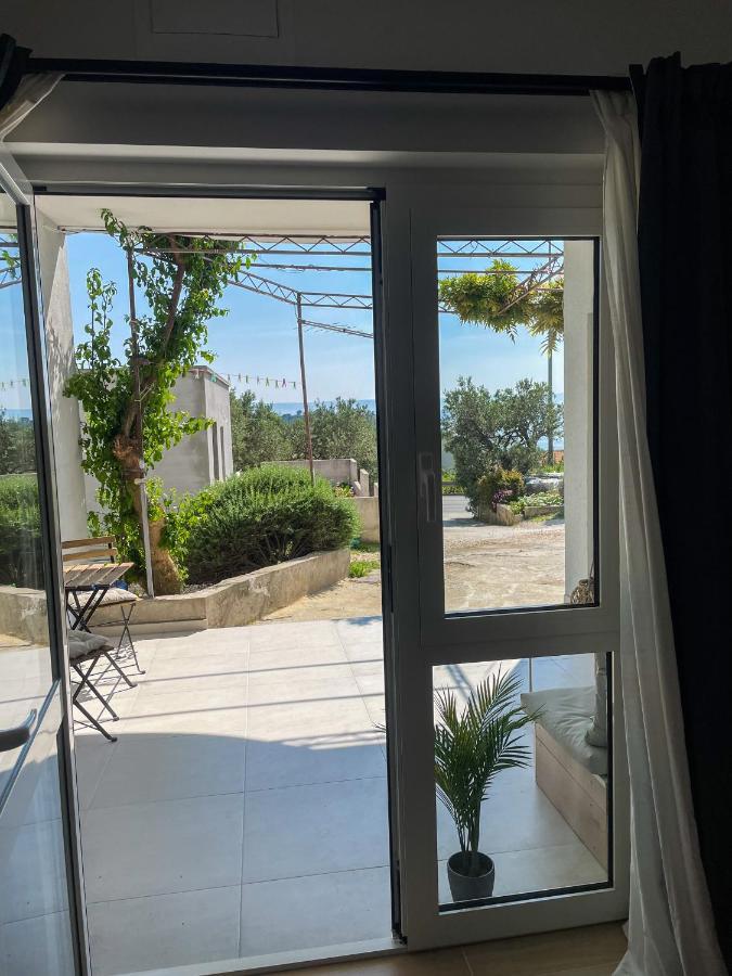 Modern Studio Overlooking Downtown Makarska Eksteriør bilde